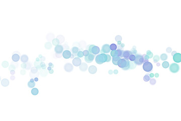 Bokeh lights illustration