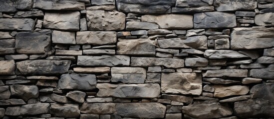 Stone Wall Background Suggesting Style