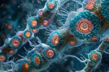 cells and viruses
Interactions in the micro world