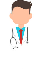 Male Doctor Illustration
