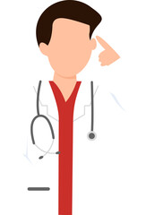 Male Doctor Illustration