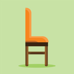 chair icon. Subtable to place on furniture, interior, etc.