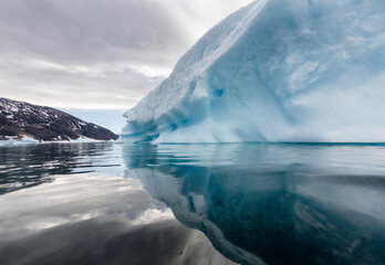 Floating iceberg in Glacier Lagoon, Ilulissat, Greenland