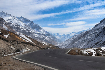 road in the mountains
