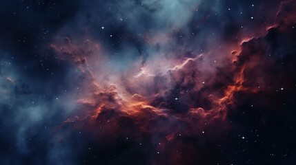 Fototapeta na wymiar Colorful abstract universe textured background. Nebula, star, dark sky and dust.