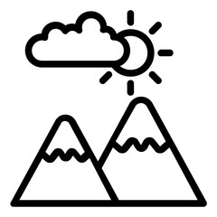 mountain icon