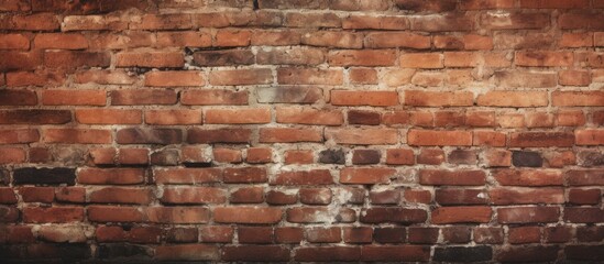 Fototapeta premium Old weathered red brick wall texture