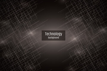Abstract technological background vector