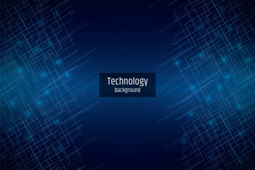 blue abstract technology vector background,virtual reality communication network cyberspace business background,futuristic abstract circuit connection