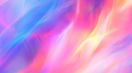 Abstract background with rainbow haze. Waves of colored creeping fog, steam.