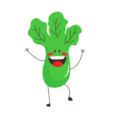cute fruit character in flat illustration collection