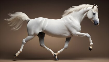 Obraz na płótnie Canvas Breyer Lot Model Vehicles | Mercari,White horse galloping.