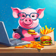 핑크 돼지의 디지털 노마드 라이프