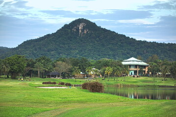 タイ　南国のゴルフ場
