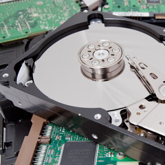 hard disk data storage