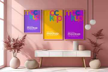 Poster Frame Mockup with Decorative item
Poster Frame Mockup with a vases
Frame Mockup with a vases on the table
