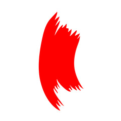 Red Highlight Marker Vector 