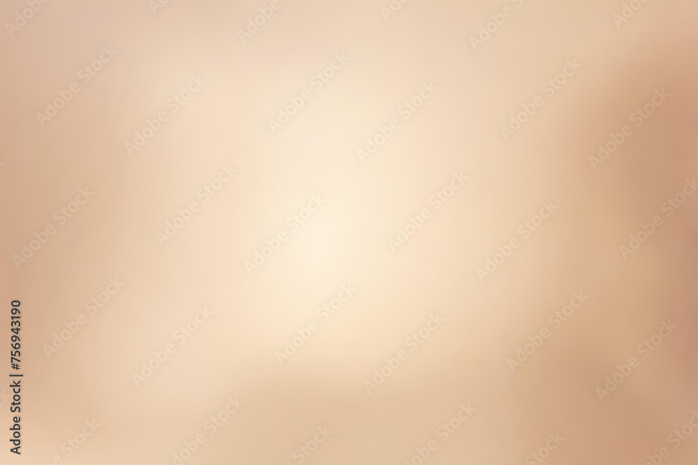 Wall mural abstract gradient smooth blurred bokeh beige background image