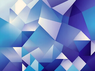 Obraz premium Abstract blue and purple geometric background