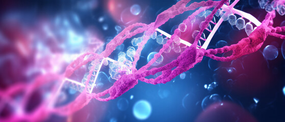 BRCA1 and BRCA2 are crucial tumor suppressor genes  - obrazy, fototapety, plakaty