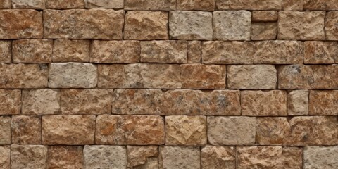 Obraz premium Natural stone granite wall. Seamless texture. Perfect tiled on all sides.