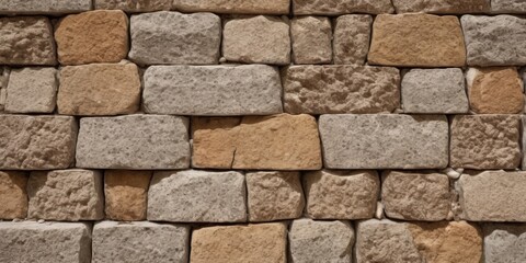 Obraz premium Natural stone granite wall. Seamless texture. Perfect tiled on all sides.