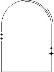 Monoline Arch Frame