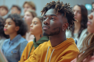 Multi ethnic students 