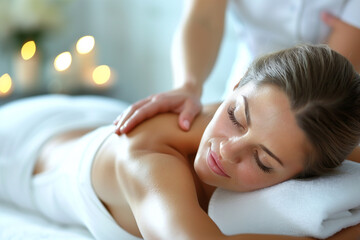 Obraz na płótnie Canvas Professional massage 