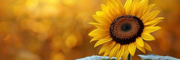 Obraz premium Abstract Background Gradient Sunflower, Background Image, Background For Banner, HD