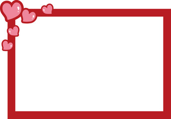 Red Heart Photo Frame