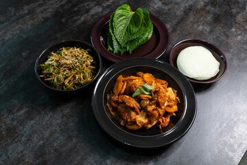 Dak-Galbi, Korean Stir-fried Chicken