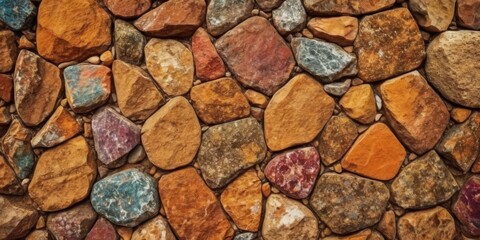 Obraz premium stone and colorful natural Earth textures mixed background