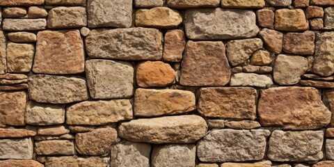 seamless ashlar old stone wall texture background