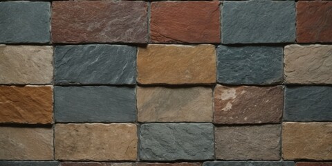 Slate tile ceramic seamless texture