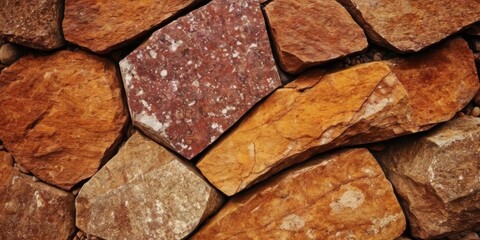 stone and colorful natural Earth textures mixed background