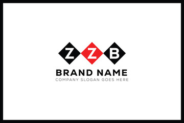 ZZB letter logo design. ZZB creative initials monogram letter logo. ZZB  business and real estate logo vector template.