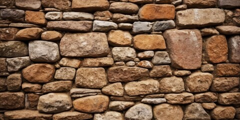 Obraz premium brick tile pattern stone wall pattern