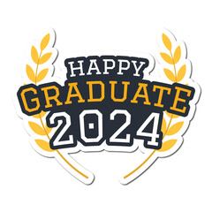 Graduate Sticker