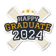 Graduate Sticker