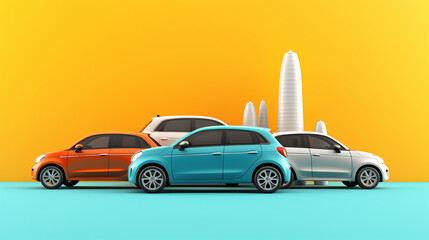 Car sharing platforms for efficient transportation.
