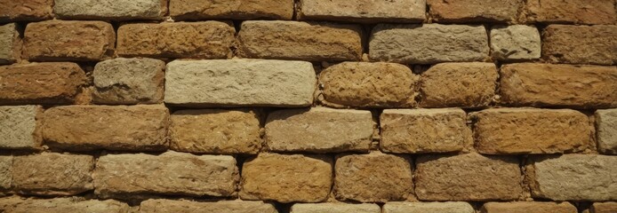 Texture of old stone brick wall background