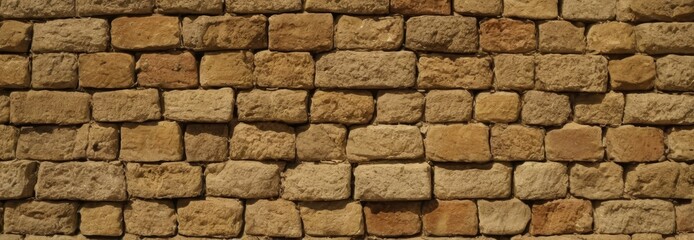 Naklejka premium Texture of old stone brick wall background