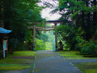 白山平泉寺　境内　福井県勝山市