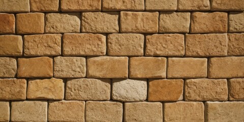 Wall background with tiles. Square, tile Wallpaper with Textured, Natural Stone blocks
