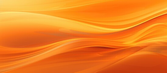 A detailed closeup of a vibrant orange and yellow wave resembling a landscape painting, set against a crisp white background, evoking feelings of heat and artistry