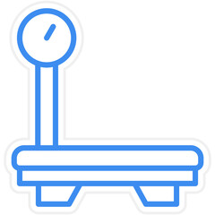 Platform Scale Icon Style