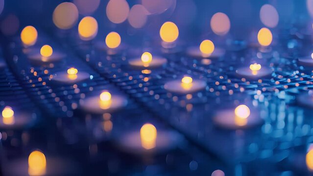 A detailed image of a patch containing specialized sensors that can detect even the tiniest changes in sweat composition offering early detection for potential health issues.