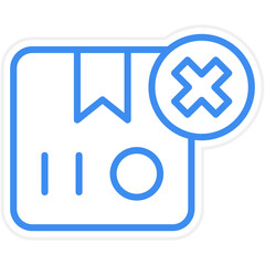Delivery Cancelled Icon Style