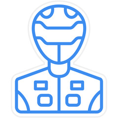 Racer Icon Style